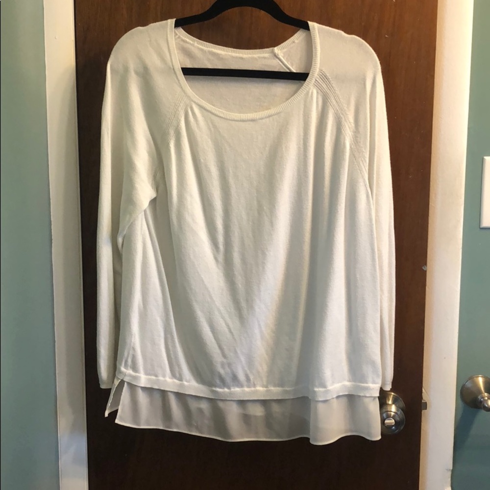 Women’s white sweater